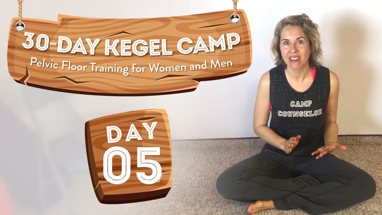 Glute Bridges and Pelvic Floor 🏕️ At-Home Kegel Camp, Day 5