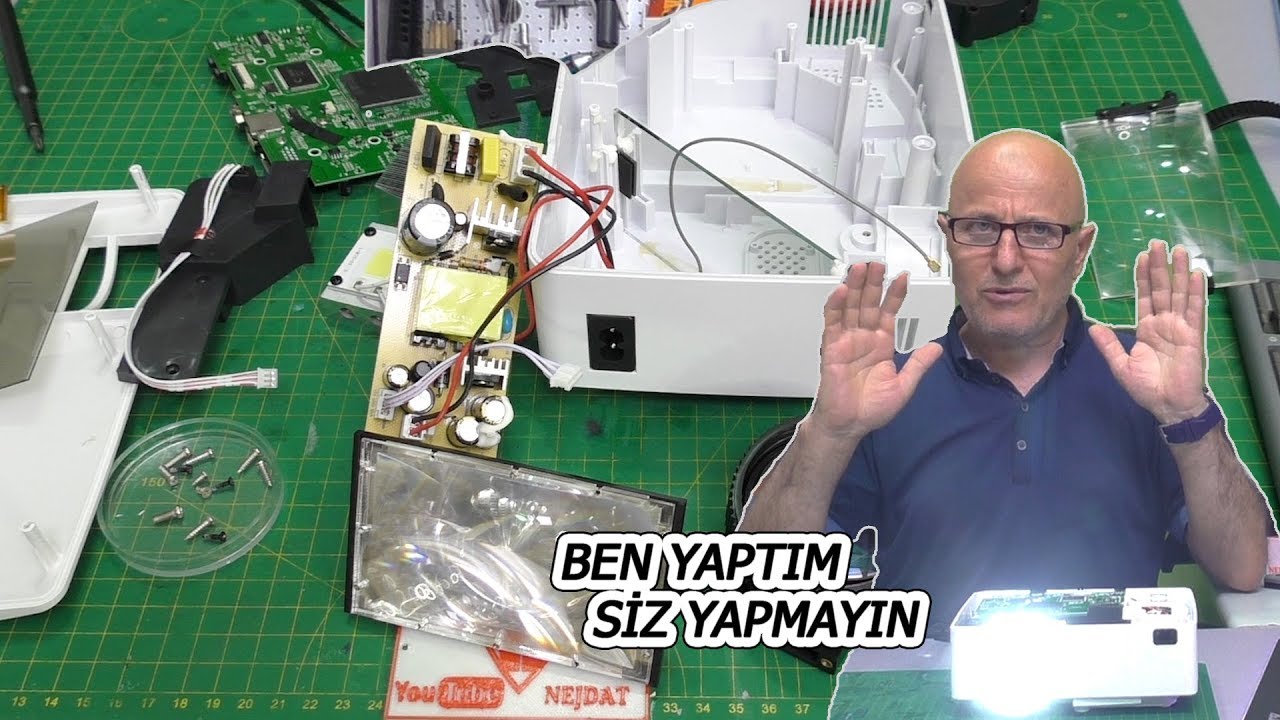 YENİ ALDIĞIM PROJEKTÖR'Ü İKİ KOMŞU GÖRMEDEN PARÇALADIM