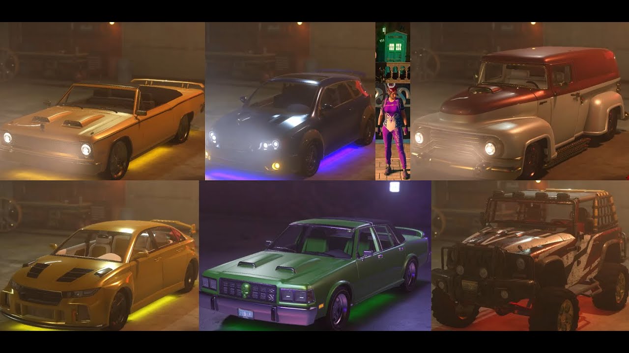 Saints Row 2022 Stilwater Gang Vehicles