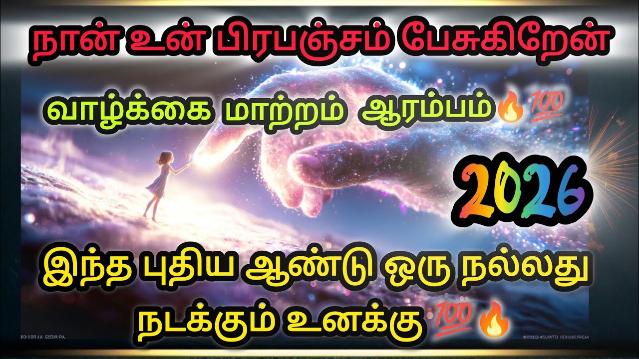 இந்த ஒரு வீடியோ 2026-ல் உங்கள் வாழ்க்கையை மாற்றும். 🔥💯👍🏻