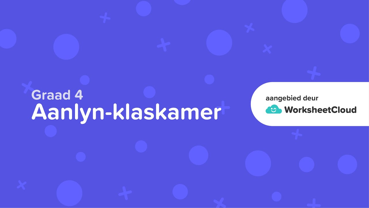 Graad 4 - Wiskunde - Meetkundige Patrone / WorksheetCloud Video Lesson