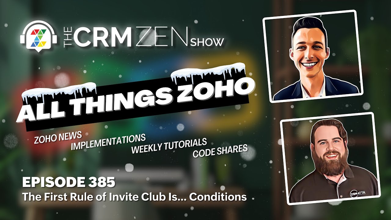 Первое правило пригласительного клуба… Условия — CRM Zen Show, эпизод 385