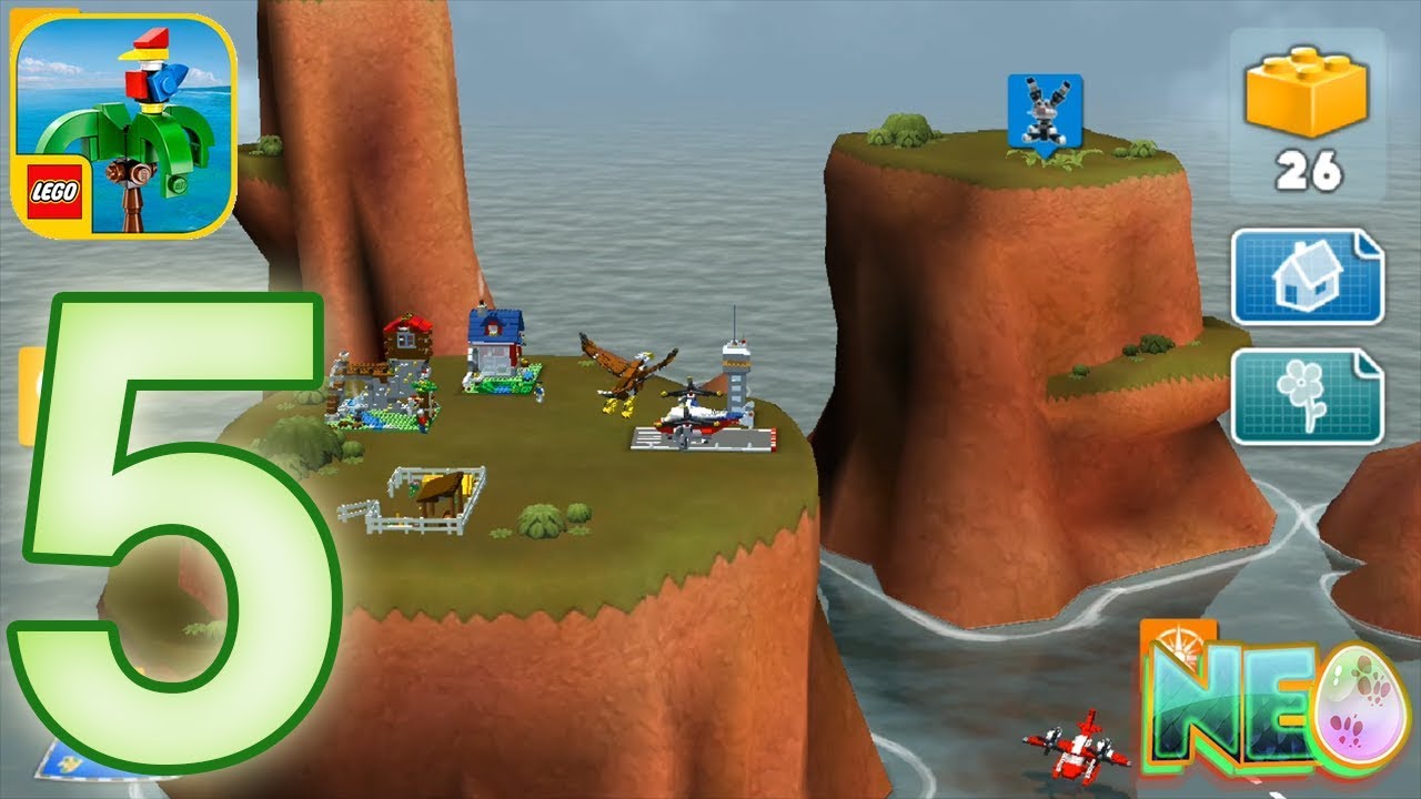 Lego Creator Islands: Gameplay Walkthrough Part 5 - New Island! (iOS, Android)