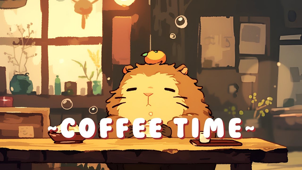 Capybara Chill Radio - Chill Jazz Beats to Relax/Study ~ Calm Energy ~ 🦫 🎮 ☕ | Focus Helper
