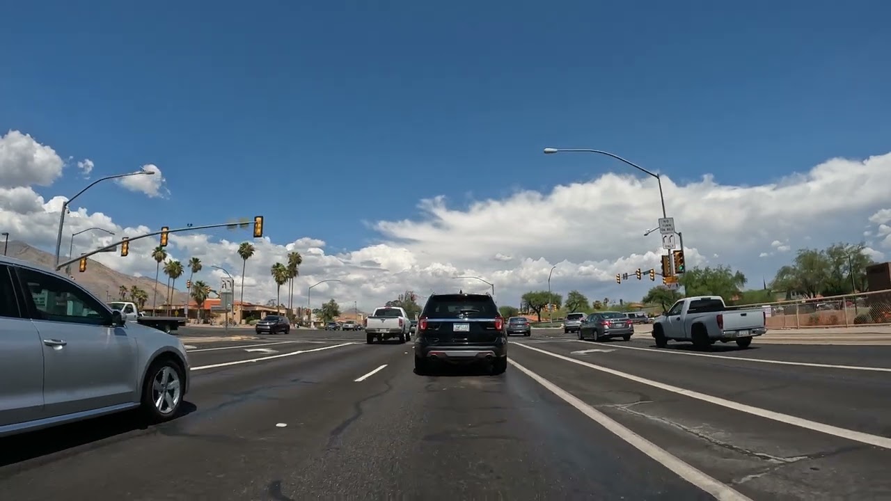 Driving Arizona   Tohono Chul Park to Sabino Canyon