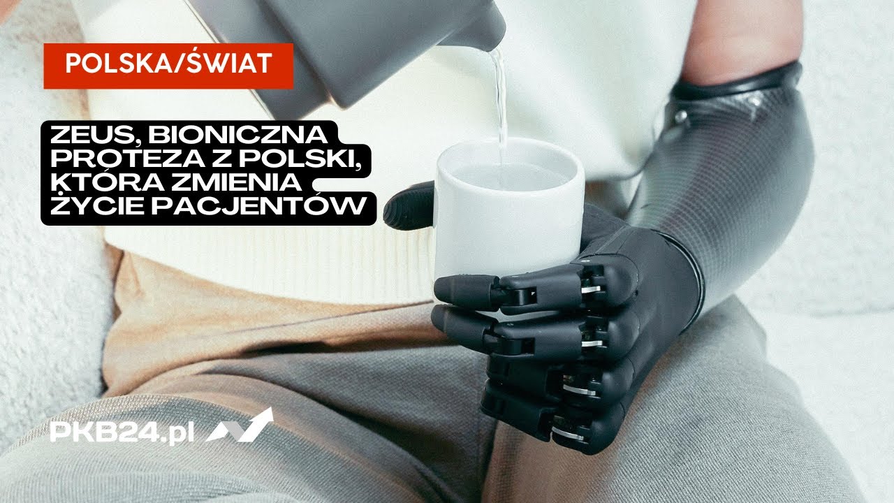 Zeus, bioniczna proteza z Polski, kt&oacute;ra zmienia życie pacjent&oacute;w - Piotr Krukowski, Aether Biomedical