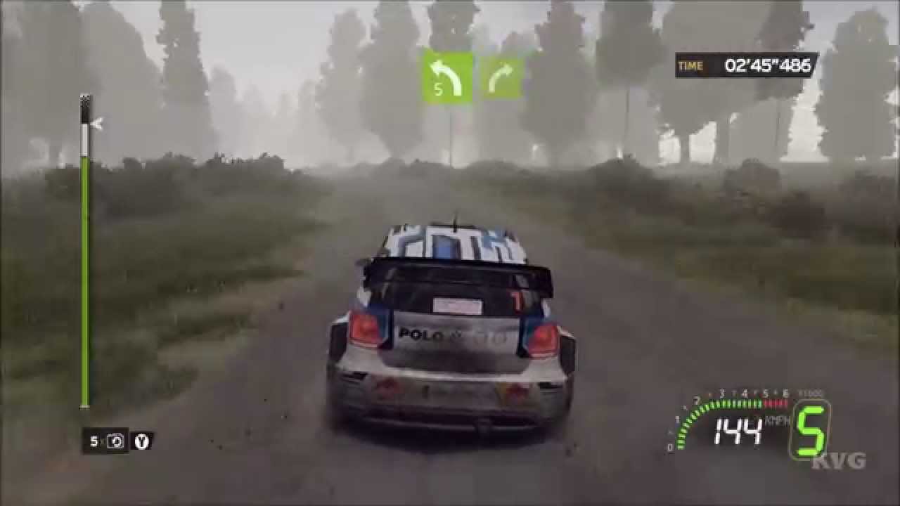 WRC 5 FIA World Rally Championship - Rain Gameplay (PC HD) [1080p60FPS]