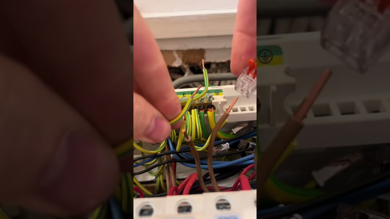 How to r1 + r2 test a ring circuit on a #eicr #electricalinspection #electrician