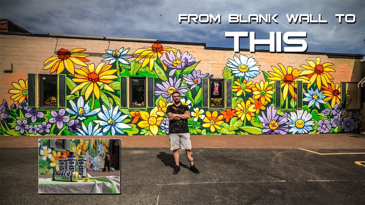 He Painted THIS With Spray Paint?!