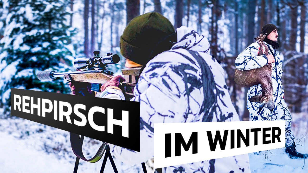 Rehjagd im Wald: Tipps zur Rehpirsch im Schnee #nordjagd