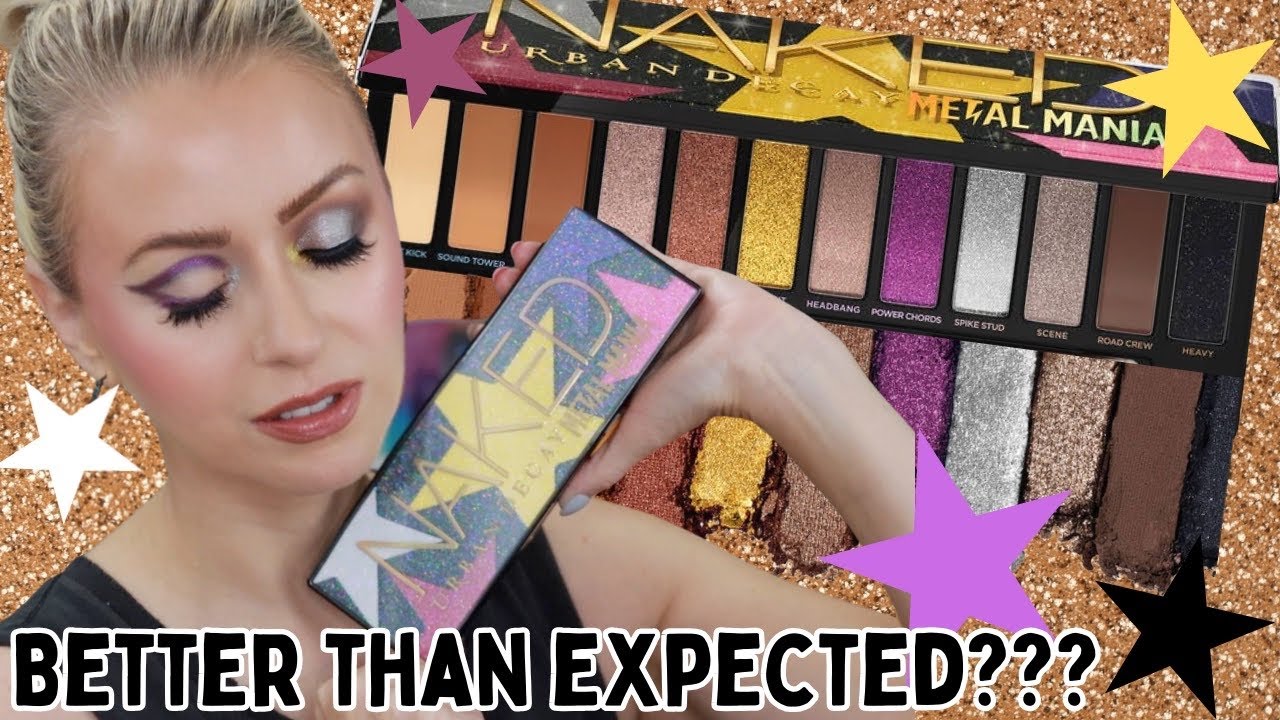 IS IT GOOD? URBAN DECAY NAKED METAL MANIA PALETTE REVIEW + 3 LOOK TUTORIAL