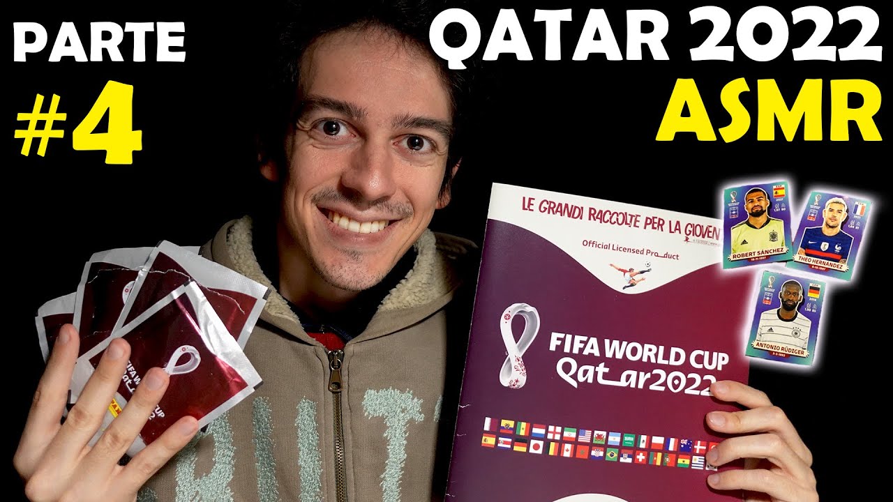 ASMR| 😴Qatar 2022📕 Spacchetto Figurine✨ Parte 4😴(ITA ASMR)