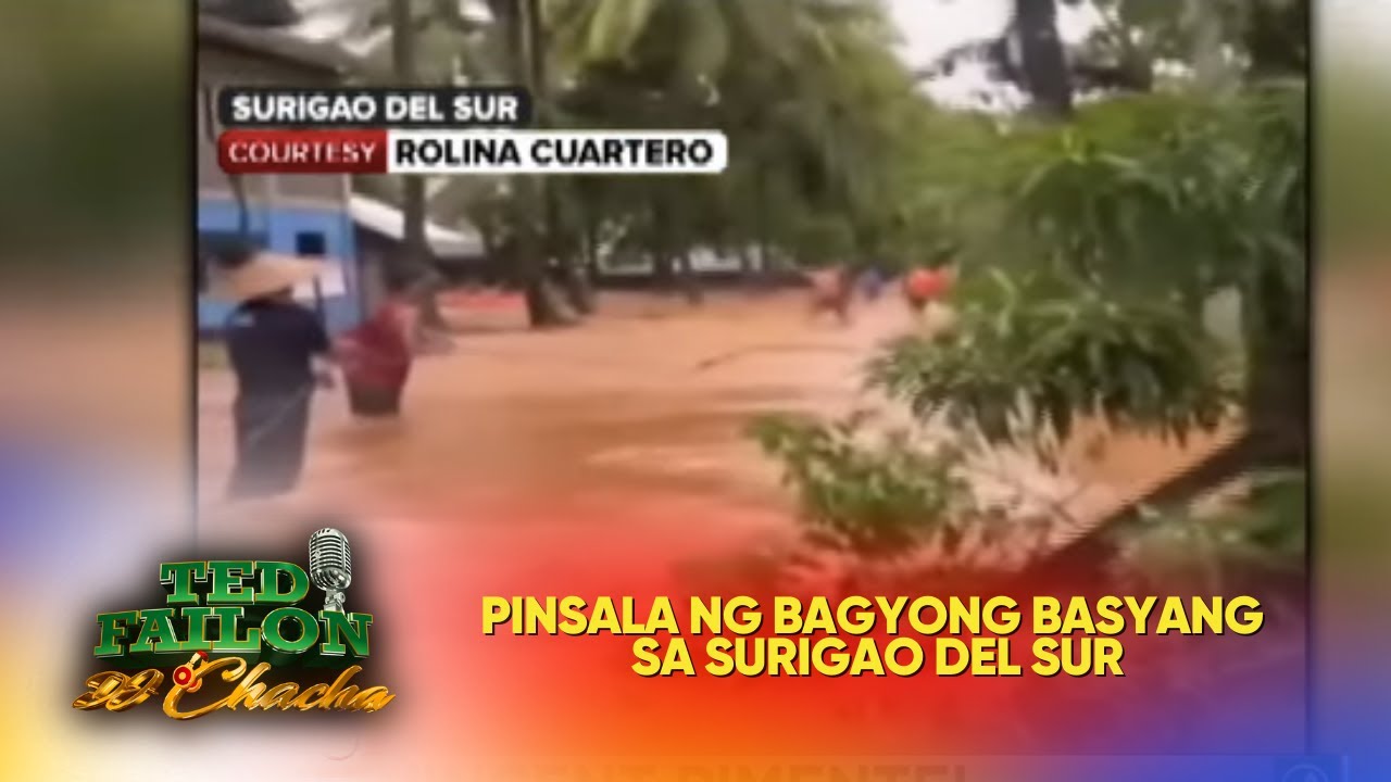 Bagyong Basyang, nag-iwan ng matinding pinsala sa Surigao del Sur | Ted Failon & DJ Chacha