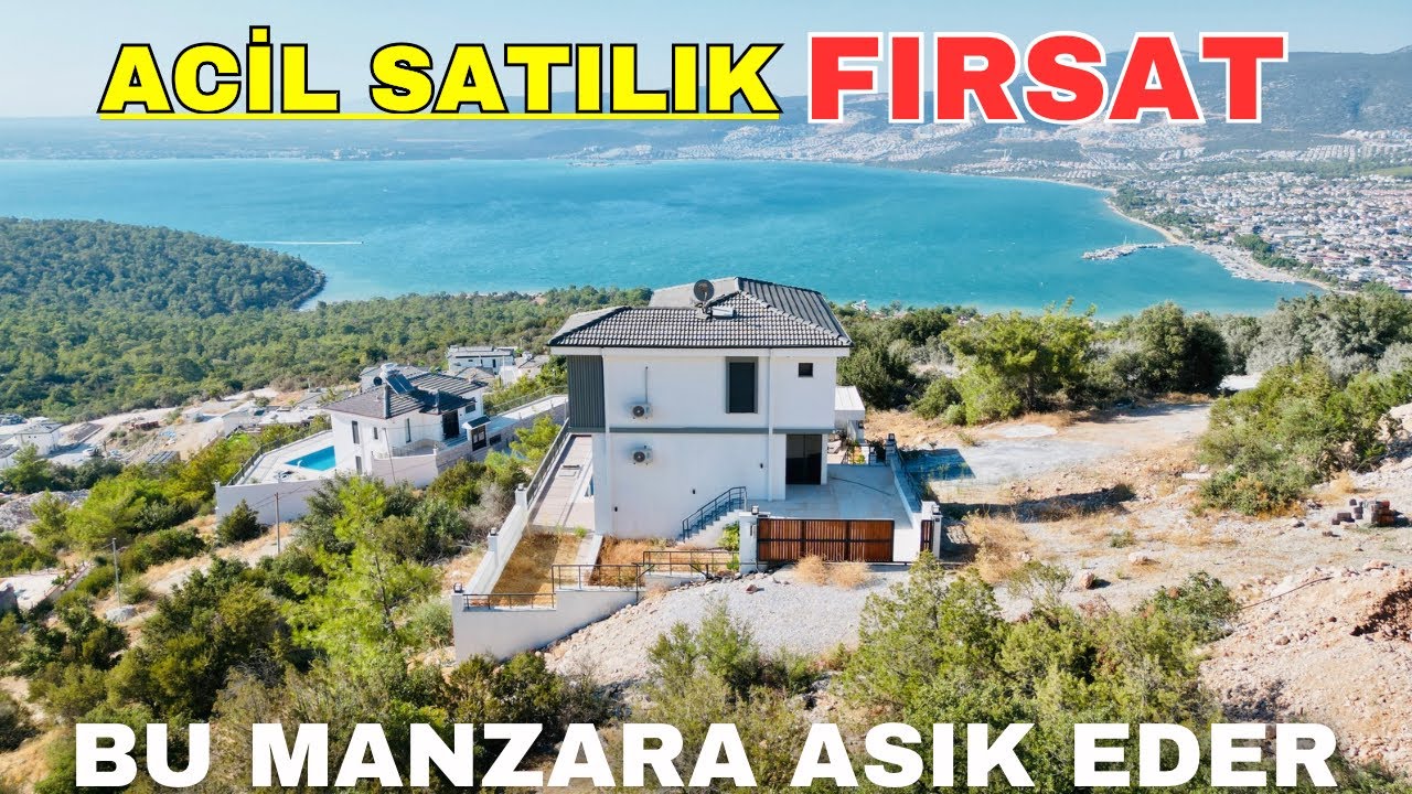 Bu Manzara Ömrünüze Ömür Katacak Leb-i Derya Manzaralı Harika Villa E-934