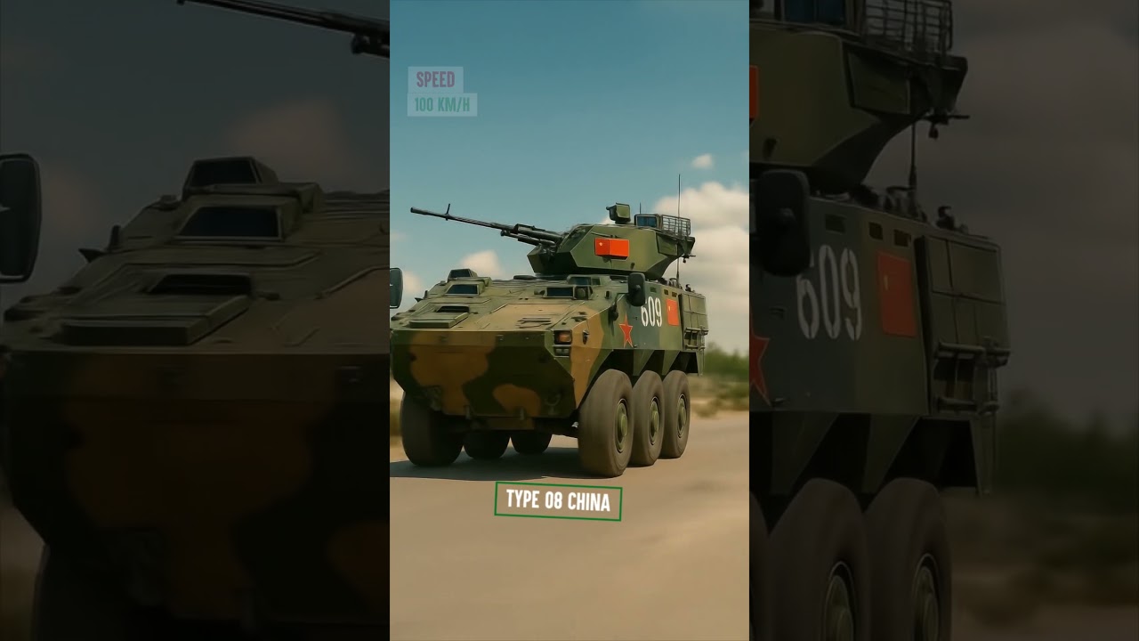 China's Type 08 Armored Beast in Action
