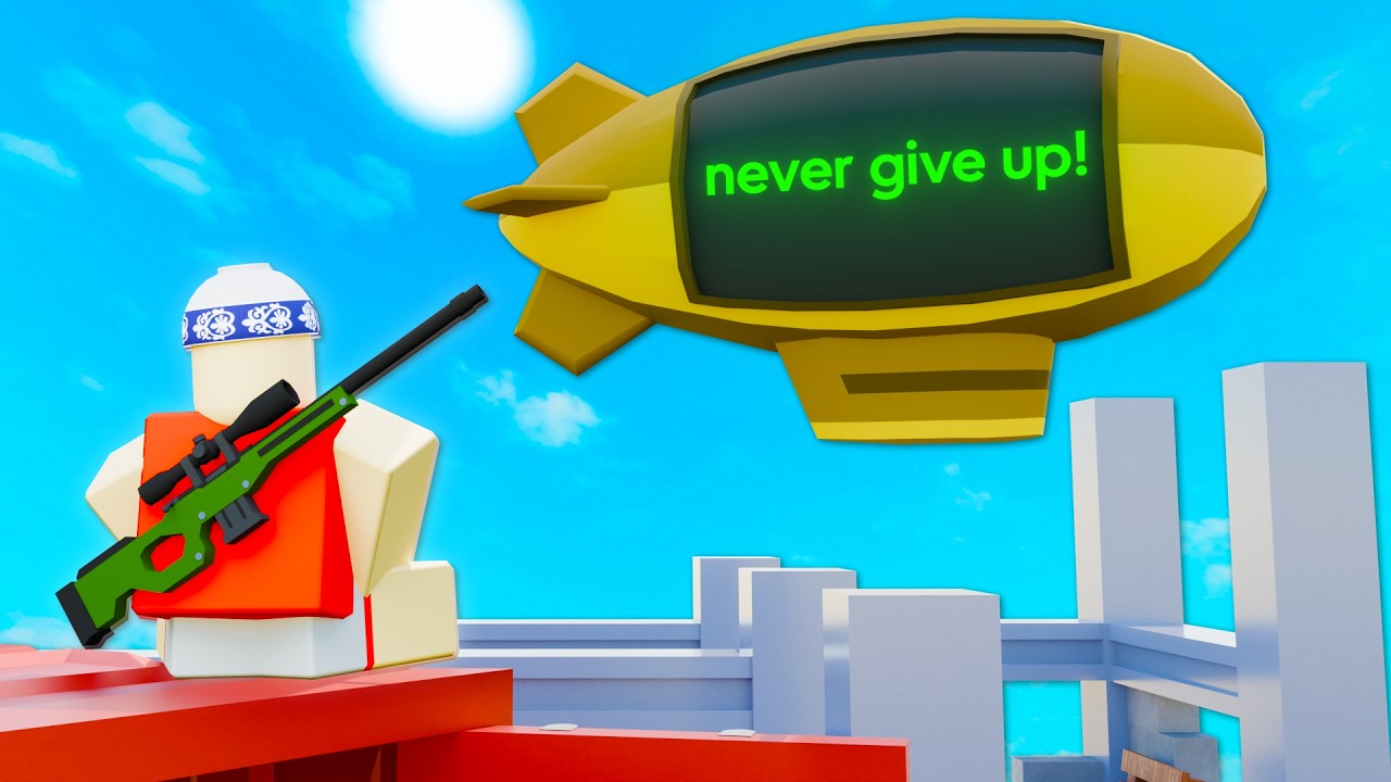never give up