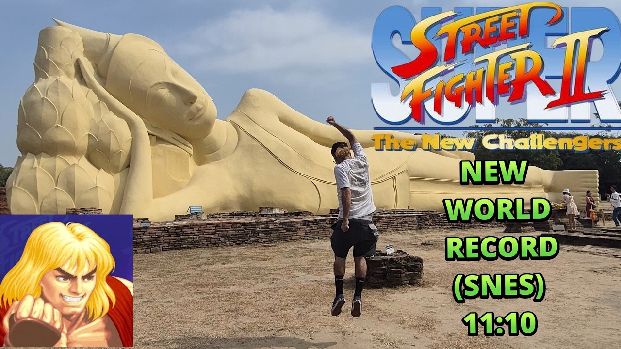 (WR) Super Street Fighter 2 The New Challengers (Snes) Ken - Normal 11.10 Speedrun World Record