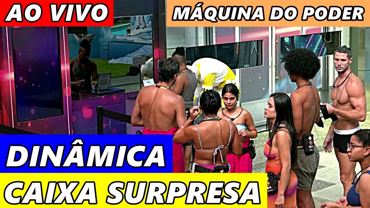 🔥BBB 26 AO VIVO: FORMAÇÃO DE PAREDÃO AO VIVO E MAQUINA DO PODER AO VIVO AGORA ASSISTIR NO BBB 26!