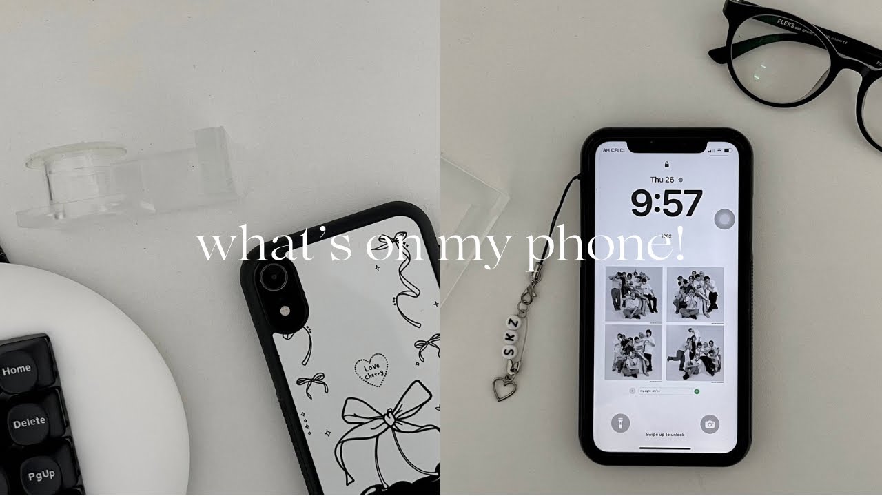 ᯓ what's on my iPhone, new phone case + how i edit my photos ۫ ꣑ৎ