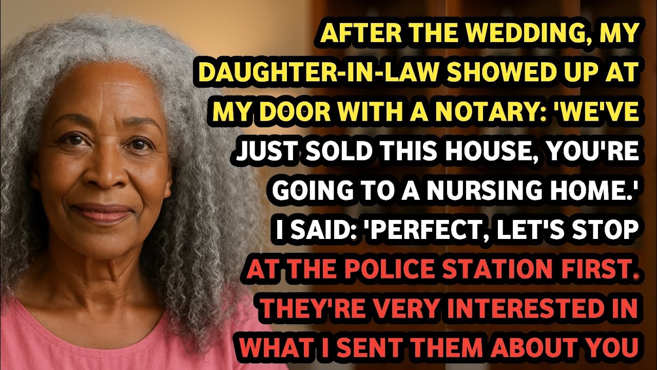 My Daughter-In-Law Married My Son To Take My House. She Arrived After The Wedding With A Notary