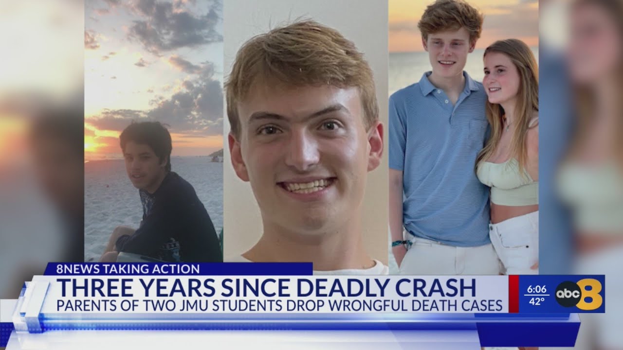 'Lives they should still be living': Families remember three JMU students killed in crash three year