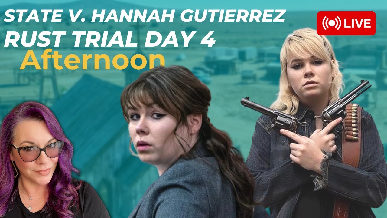State v Hannah Gutierrez Rust Armorer Trial Day 4 Afternoon - Hannah's police interviews