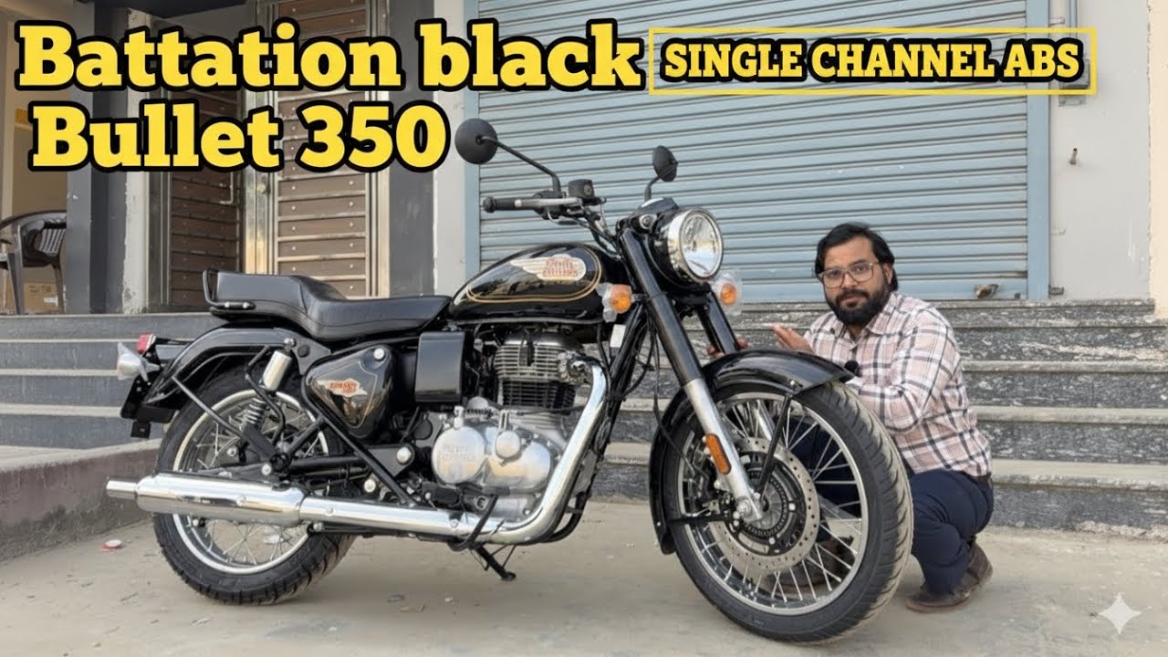 Most Affordable Bullet 350 Battalion Black✅, 2026 New Model,On Road Price? , Pure Dug dug Sound🔥