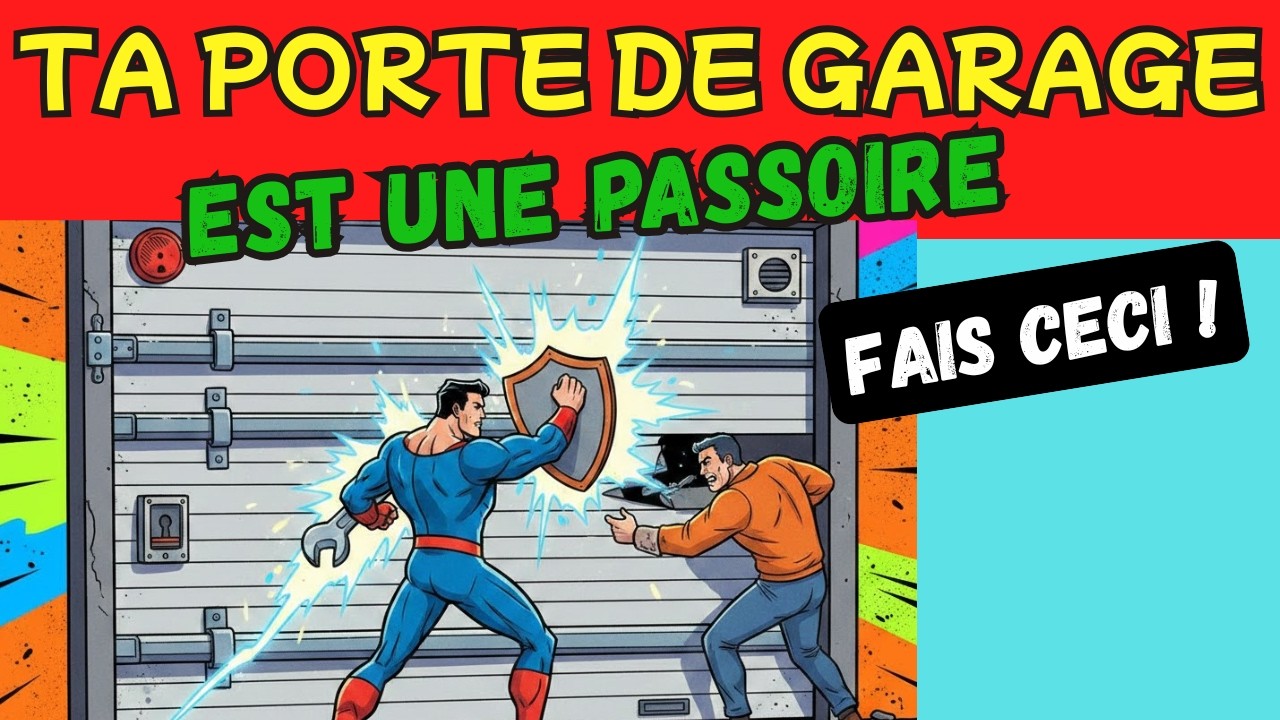 Comment sécuriser ta porte de garage