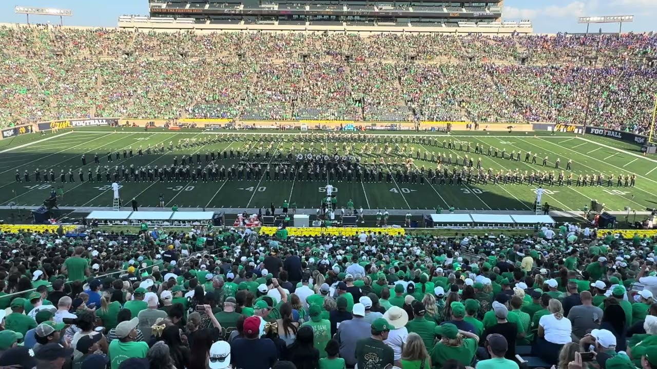 Band of the Fighting Irish - Notre Dame vs Boise State - Halftime Show, 10/4/2025