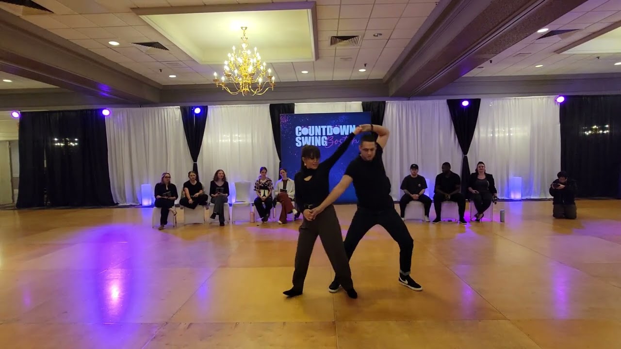 Countdown Swing Boston 24-25: Champions Jack and Jill: Saya Suzaki and Roberto Corporan