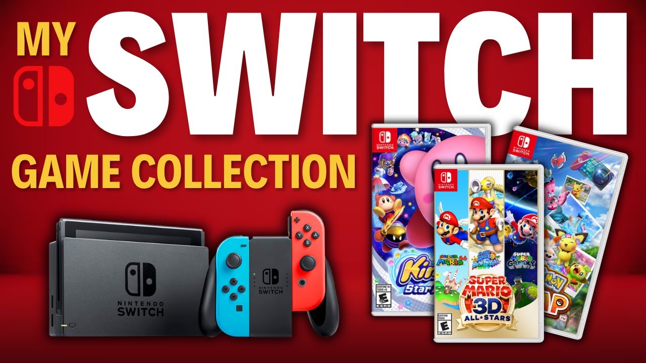 Adding My Nintendo Switch Game Collection to the Game Shelf!