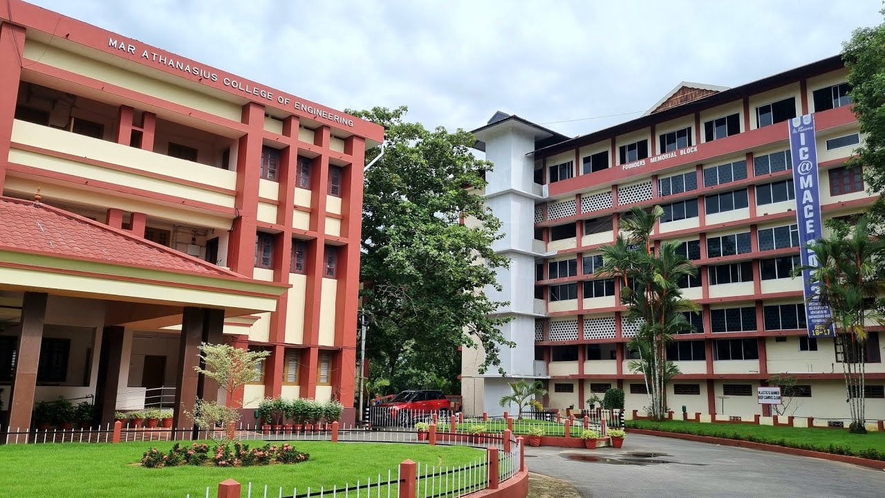 Campus tour. Mar Athanasius College of Engineering Kothamangalam(MACE), A lifetime experience.