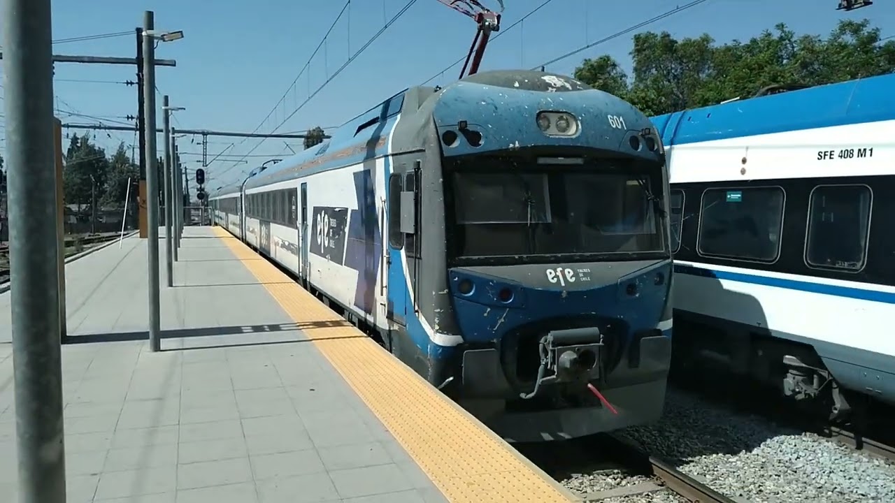 Trenes de pasajeros y carga || Interestación Rengo - Rancagua