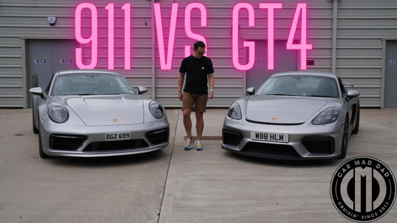 Я ошибся? Сравнение Porsche 911 и 718 Cayman GT4 — обзор 4k ft MrHCars