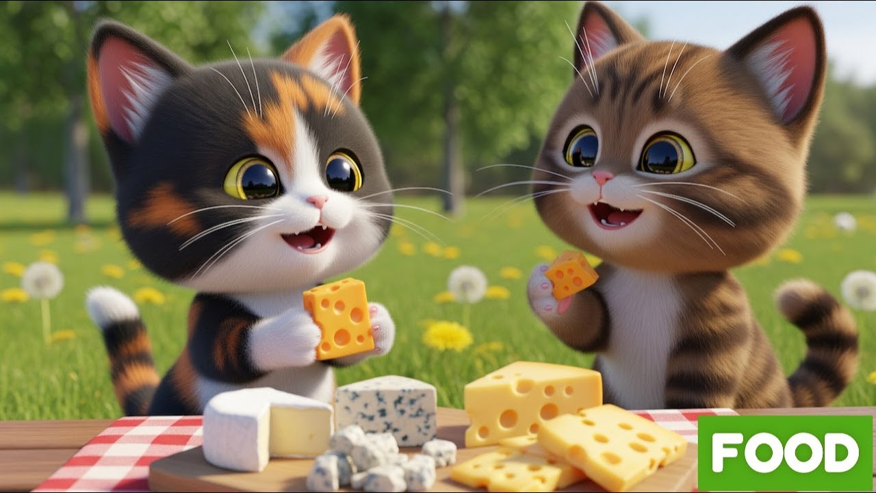 Cute Kitten Cooks | Adorable Kids Song