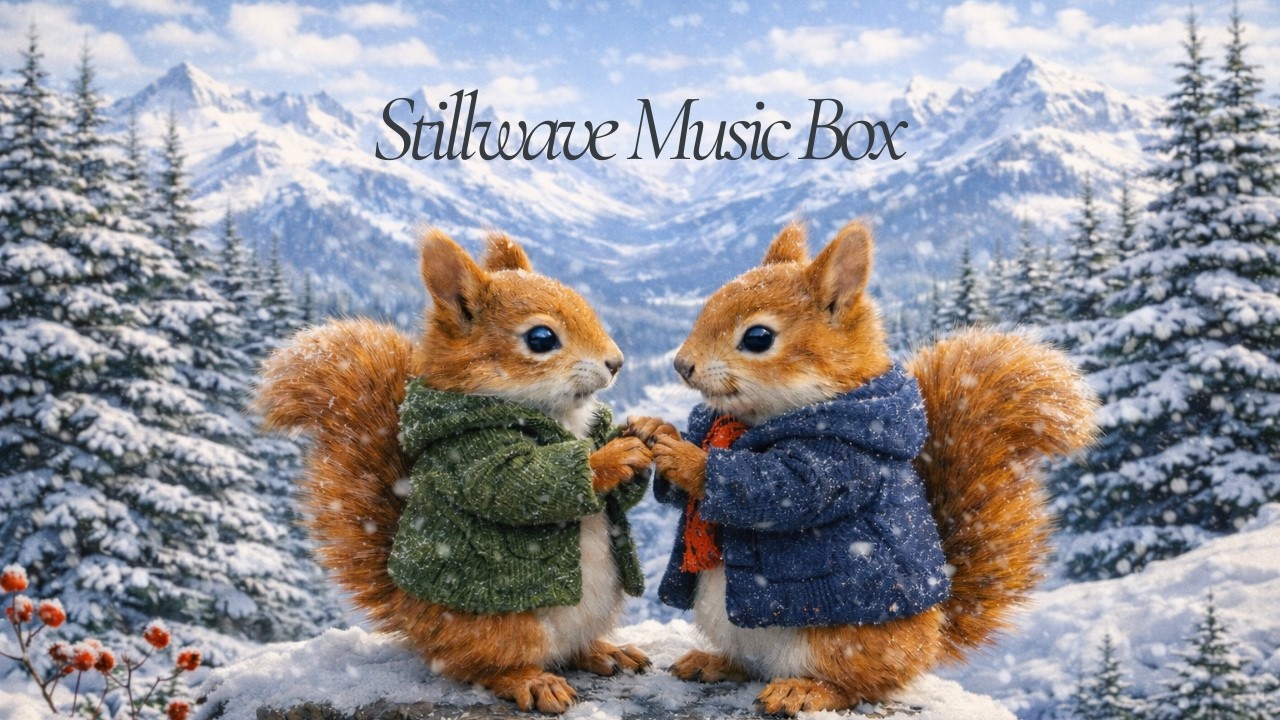 【癒しBGM】リラックスできる穏やかなオルゴール | Gentle Music Box with Cute Animals | Relax & Sleep