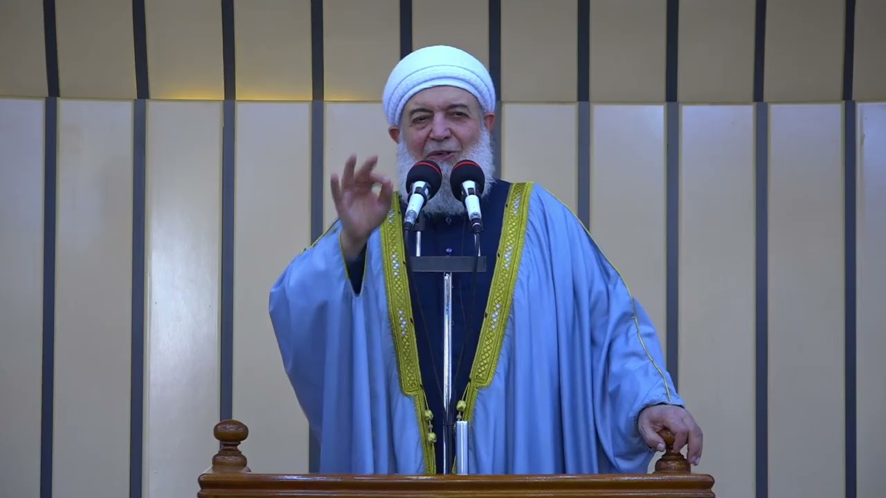 🔷 خطبة الجمعة🔷 للشيخ حامد   بعنوان ((موعظة في الصبر على البلاء والحث على الحجاب )) باللغة التركمانية