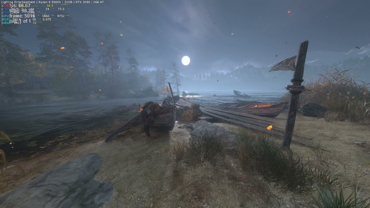Metro Exodus Enhanced | Benchmark 4k HDR max settings | Ryzen 5900X | RTX 3090