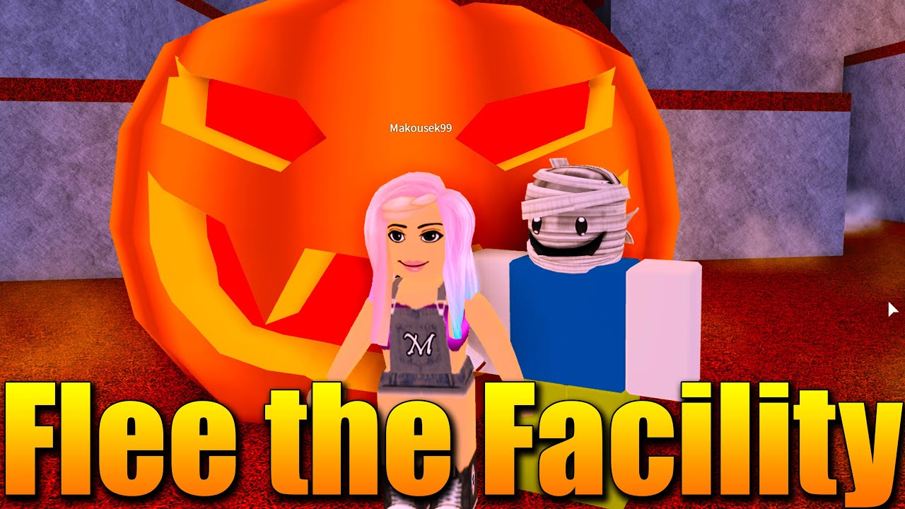 HALLOWEENSKÝ FLEE THE FACILITY!😱🔥 Roblox Flee the Facility w/Makousek