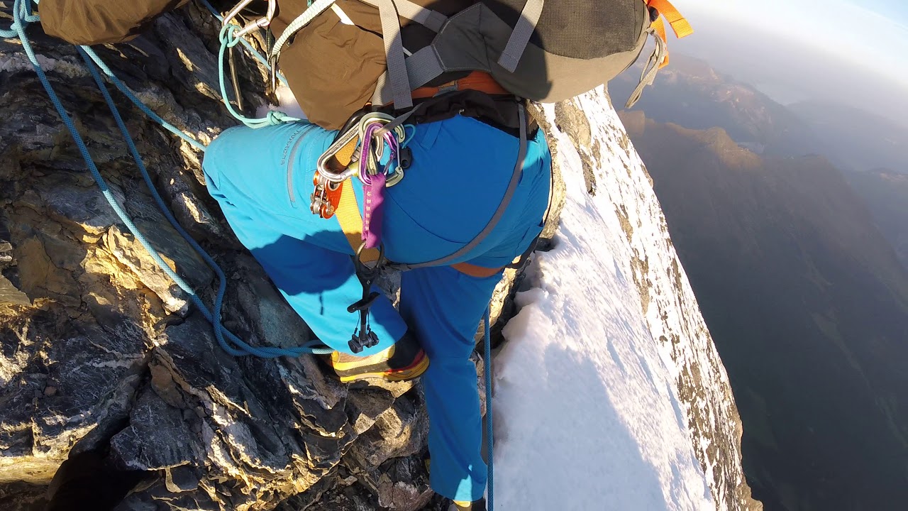 アイガー登山　尾根歩き Eiger Ridge