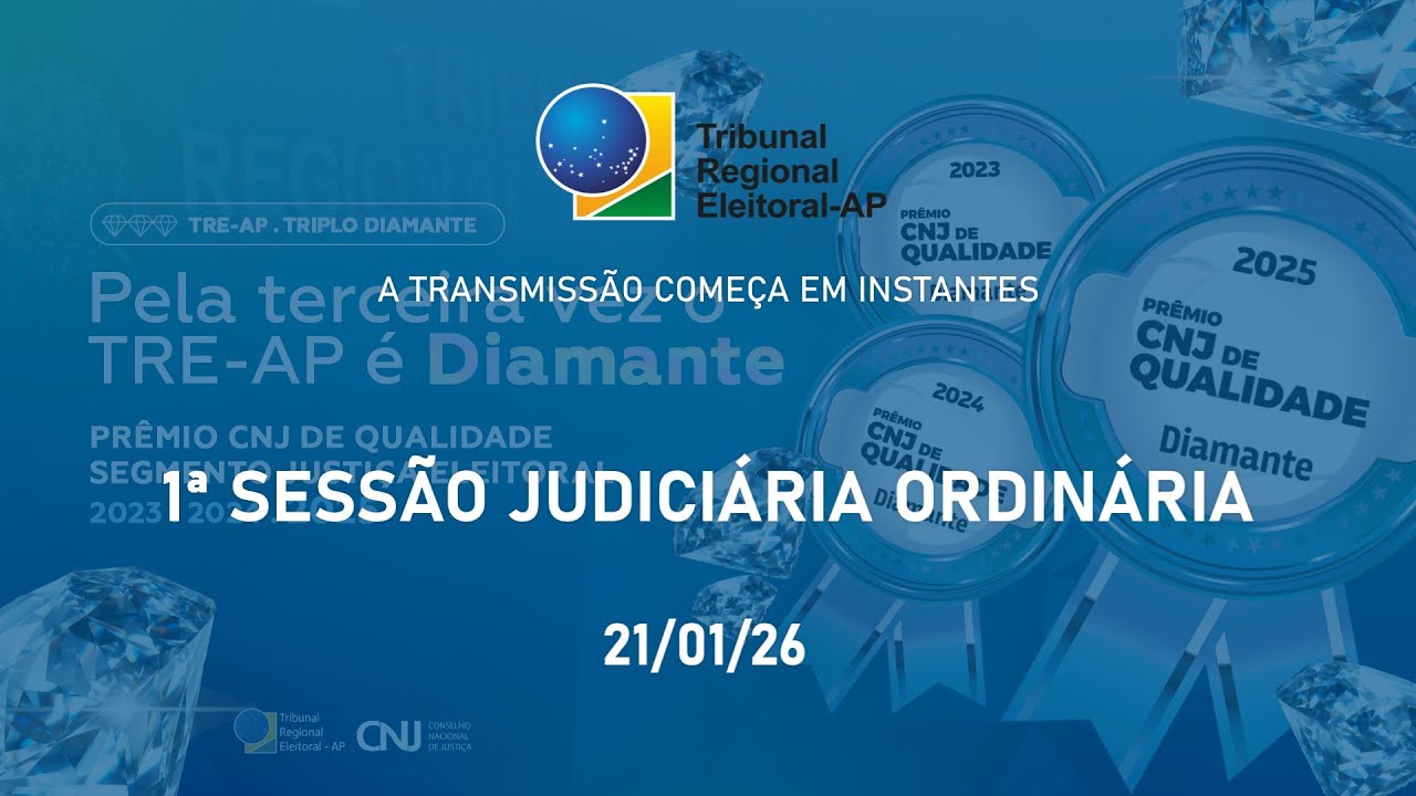 (ACESSIBILIDADE) 1ª SESSÃO JUDICIÁRIA ORDINÁRIA - 21.01.2026