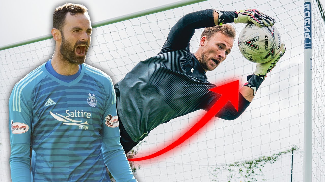 Joe Lewis Takes On The ULTIMATE Goalkeeper Challenge