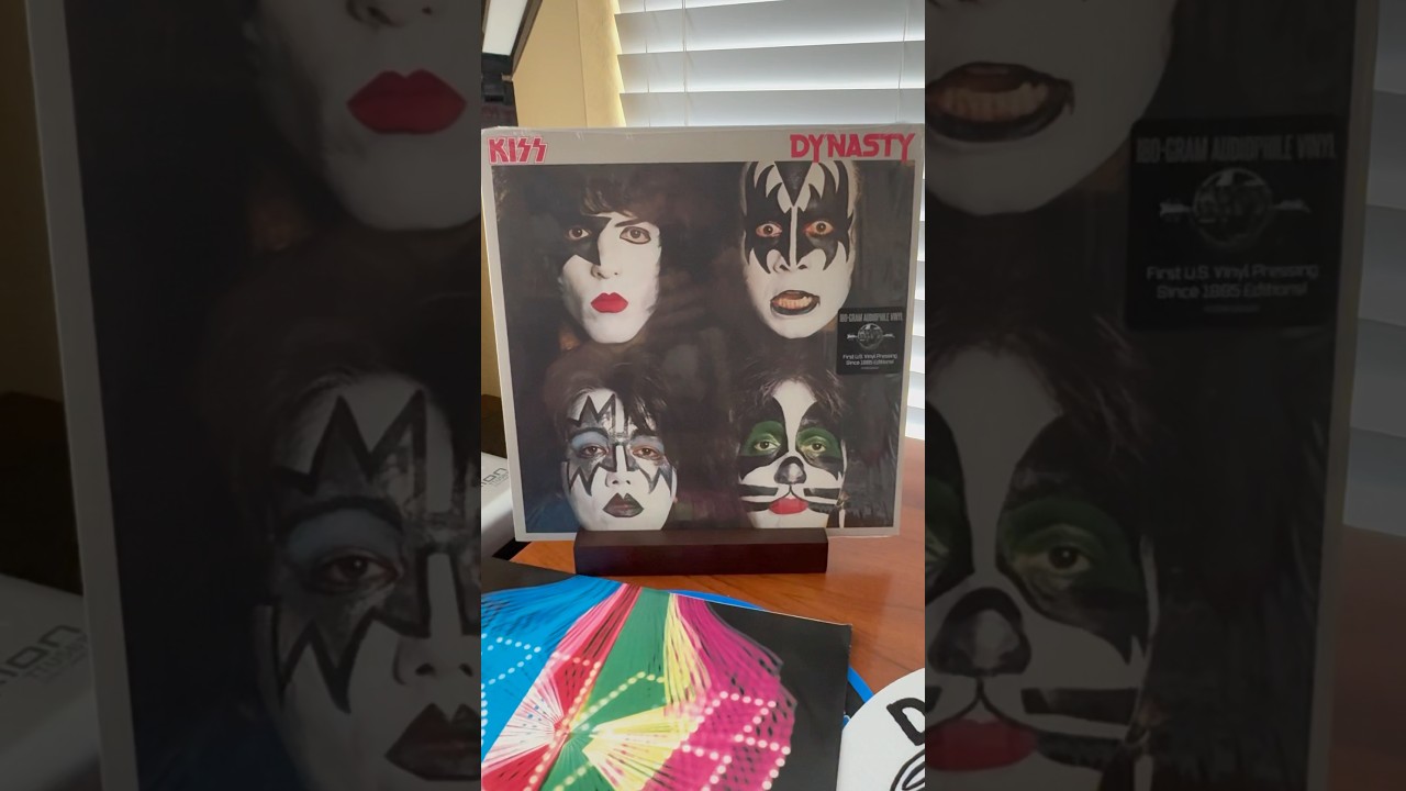 KISS - Dynasty spinning some hard rock pop rock on 
