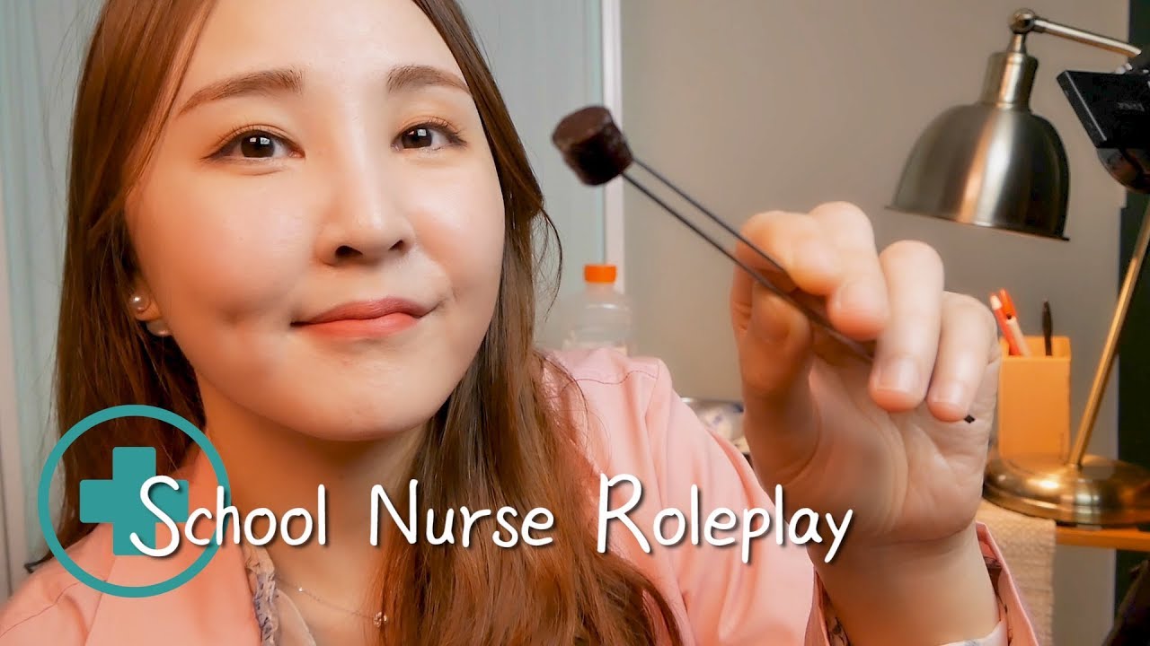 보건실 상황극 (Sub ✔)｜상처 치료 ASMR｜어디가 아파서 왔니?