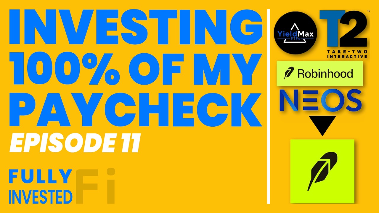 Watch Me Invest 100% Of My Paycheck & Live Out Of My Robinhood Brokerage (Ep. 11)