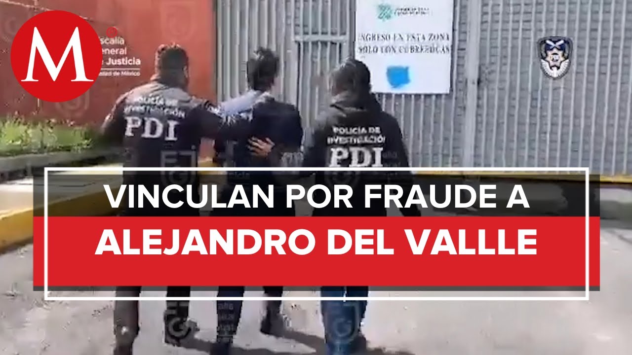 Fiscal&iacute;a de la CDMX informa sobre la vinculaci&oacute;n a proceso de Alejandro del Valle