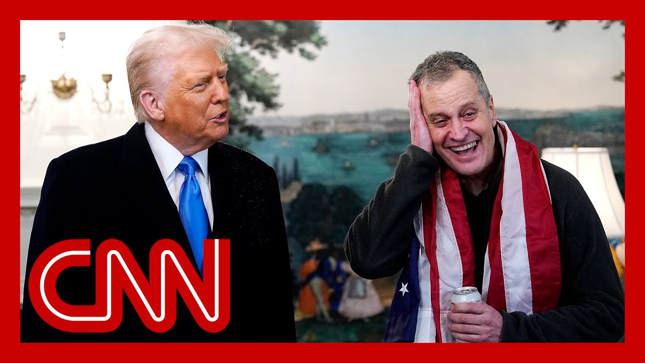 See Trump greet Marc Fogel at White House