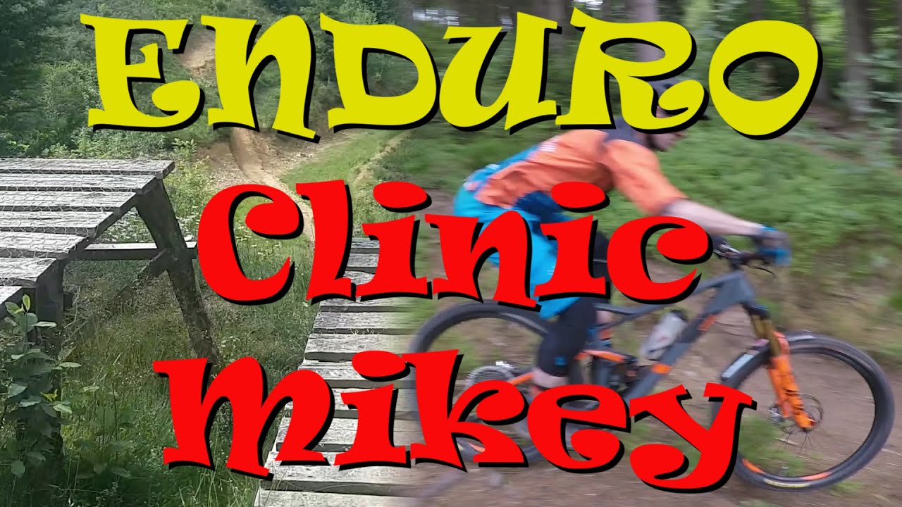 🇧🇪 Met verstuikte enkel een Enduro Clinic doen @Mickey'sBikeAdventures... is dat nou wel wijs?