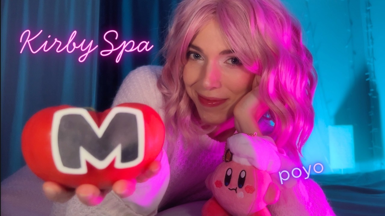 ASMR Pampering You at Kirby's Dream Land Spa ⭐️ w/ Massage and Maxim Tomatoes