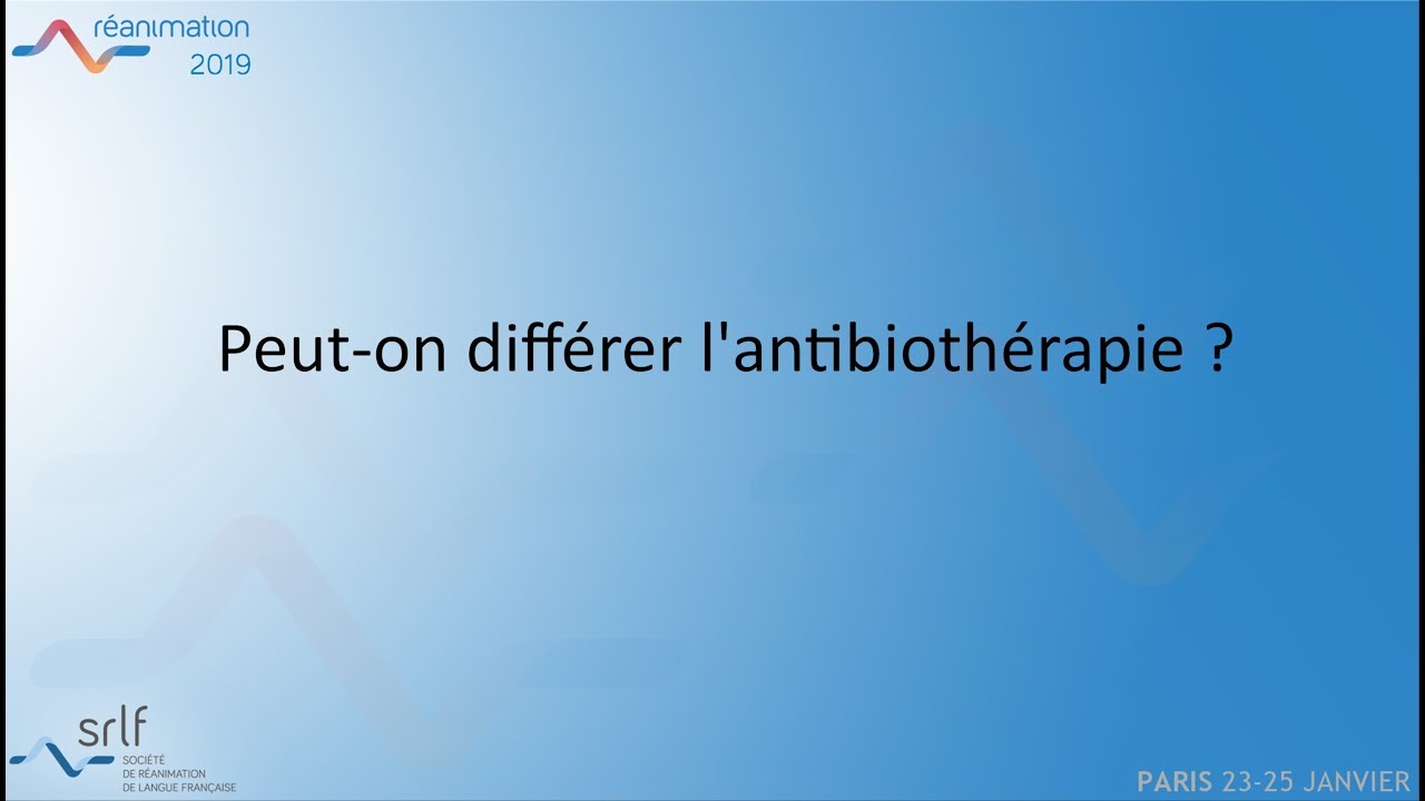 Stratégies d'épargne antibiotique J.-F. TIMSIT #REANIMATION2019